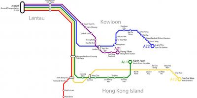 هونغ كونغ حافلة خريطة الطريق ، 
