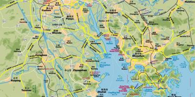 خريطة الطريق من هونغ كونغ