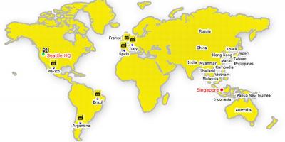 هونغ كونغ على خريطة العالم
