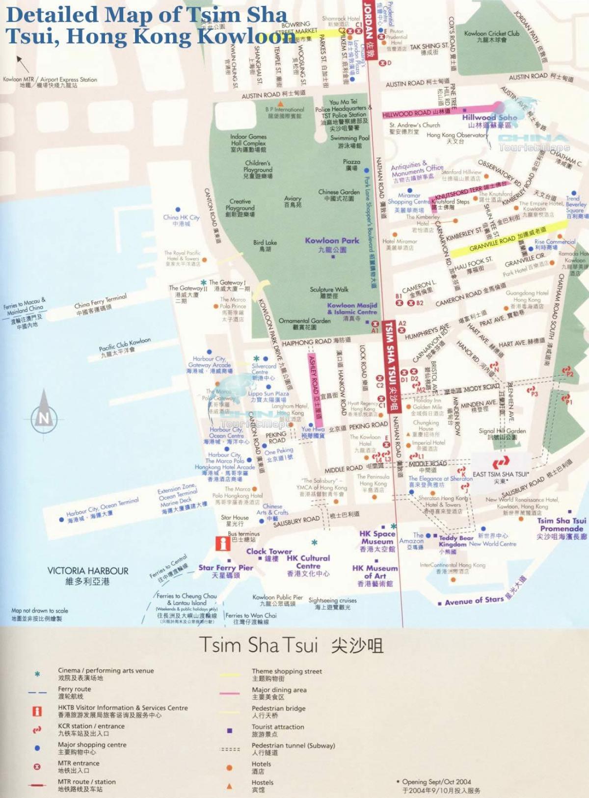 TST خريطة