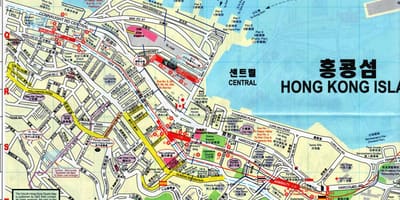 خريطة Sheung Wan, هونغ كونغ